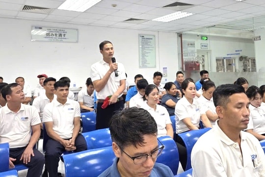 Hội nghị Người lao động Công ty TNHH Enkei Việt Nam Đối thoại cởi mở, xây dựng quan hệ lao động hài hòa