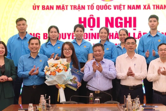 Thành lập Công đoàn xã Thanh Trì