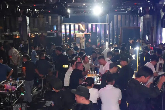 Triệt phá tụ điểm ma túy tại quán bar ở Hưng Yên, khởi tố 27 bị can