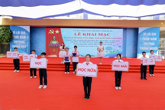 Phường Vĩnh Hưng: Lan tỏa phong trào học tập suốt đời