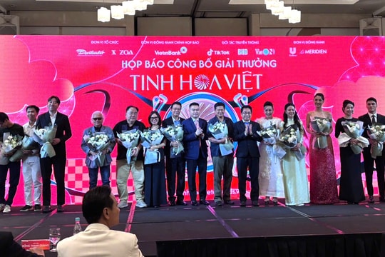 Khởi động chuỗi sự kiện Giải thưởng Tinh hoa Việt