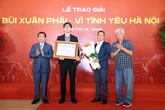 Dự án Nhà hát Opera Hà Nội được vinh danh tại Giải thưởng Bùi Xuân Phái - Vì tình yêu Hà Nội 2025