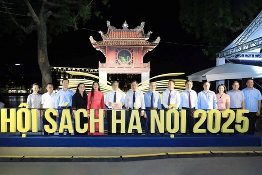 Hội sách Hà Nội 2025 Khơi dậy khát vọng tri thức, khẳng định vị thế thành phố sáng tạo