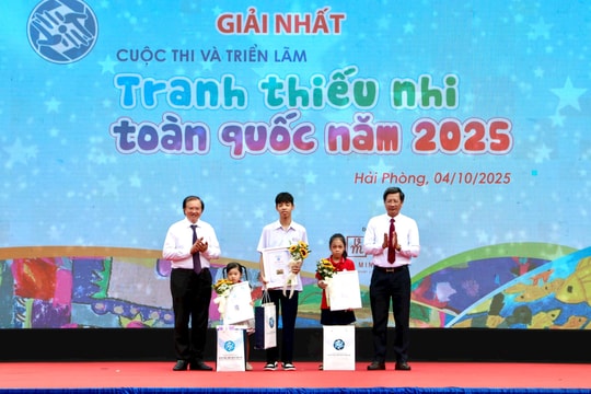 Triển lãm hơn 300 tranh đặc sắc qua góc nhìn của thiếu nhi