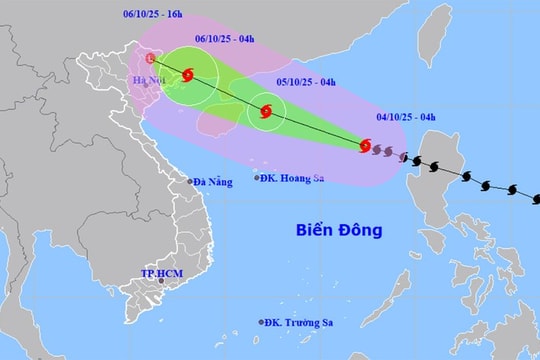 Tin bão mới nhất: Bão số 11 Matmo mạnh lên cấp 11, giật cấp 14, di chuyển nhanh về Đông Bắc Bộ