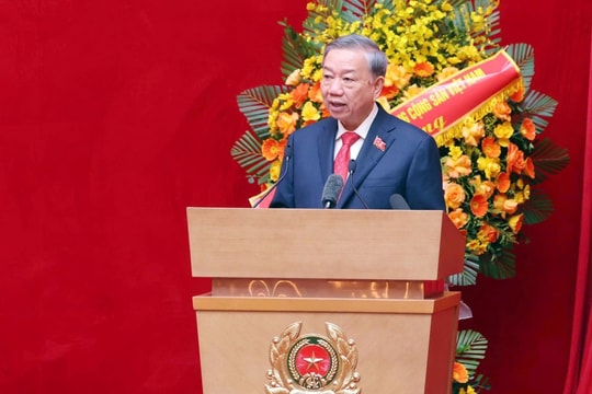Phát biểu chỉ đạo của Tổng Bí thư Tô Lâm tại Đại hội Đảng bộ Công an Trung ương lần thứ VIII