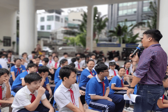 Phường Ô Chợ Dừa tổ chức truyền thông chăm sóc sức khỏe sinh sản vị thành niên, thành niên