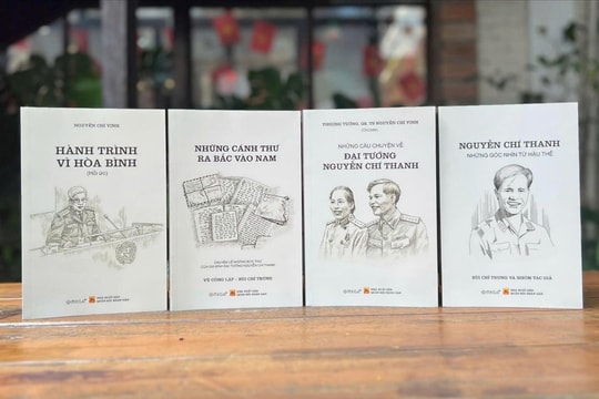 Từ bộ sách “Gia đình Tướng Thanh – Tướng Vịnh” nói về chuyện hai thế hệ đóng góp cho hòa bình