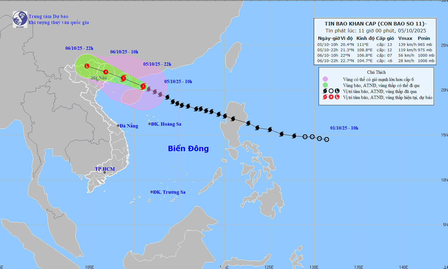 Chuyên gia đánh giá tác động của bão số 11 như thế nào?