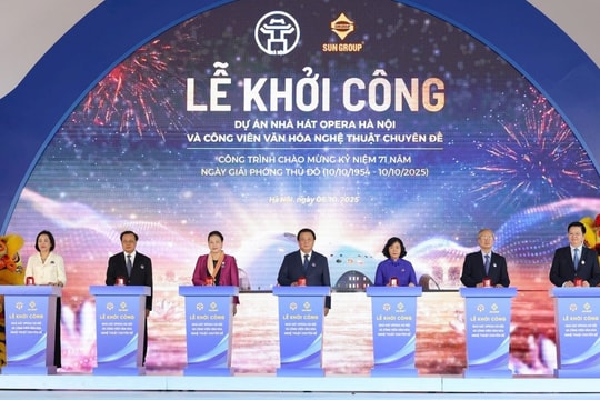 Khởi công Dự án Nhà hát Opera Hà Nội với tổng vốn đầu tư hơn 12.700 tỷ đồng
