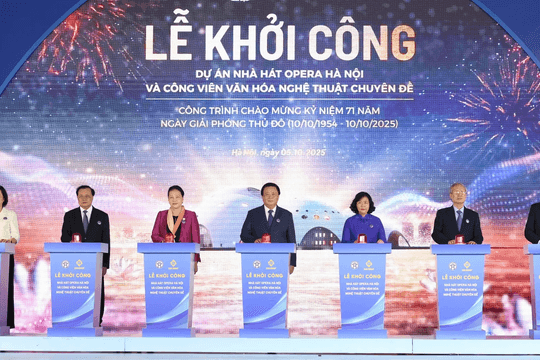 Khởi công Nhà hát Opera Hà Nội