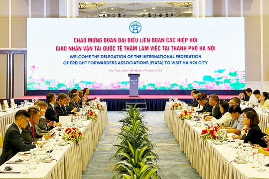 Hà Nội hướng tới trở thành trung tâm logistics của vùng Đông Dương