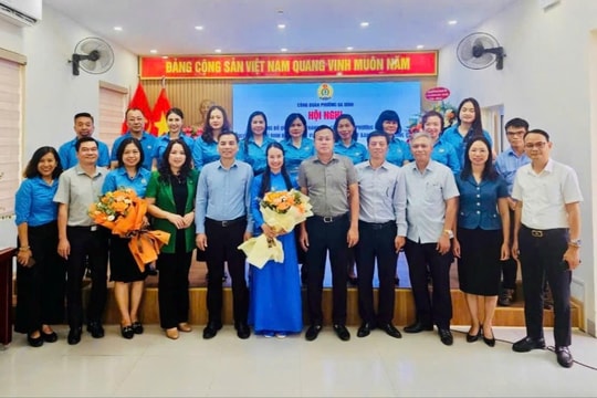 Bà Nguyễn Thị Thanh giữ chức Chủ tịch Công đoàn phường Ba Đình