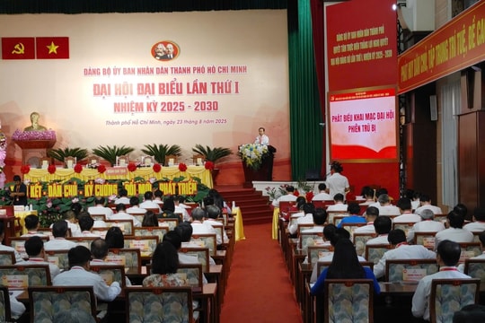Đại hội Đảng bộ TP Hồ Chí Minh ứng dụng công nghệ, thể hiện tinh thần chuyển đổi số toàn diện