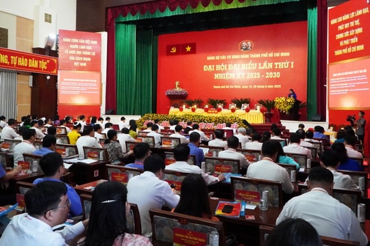 Phát động thi đua cao điểm chào mừng Đại hội Đảng bộ TP Hồ Chí Minh lần thứ I