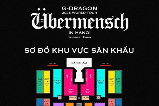 Từ VVIP đến GA: Hành trình cảm xúc độc bản cùng G-DRAGON 2025 WORLD TOUR [Übermensch] tại 8Wonder Ocean City