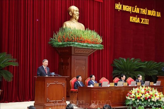 Khai mạc Hội nghị lần thứ mười ba, Ban Chấp hành Trung ương Đảng khóa XIII