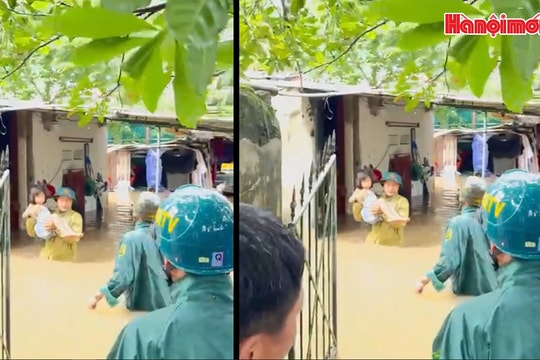 Hà Nội di dời dân vùng ngập sâu, trạm bơm căng mình tiêu nước