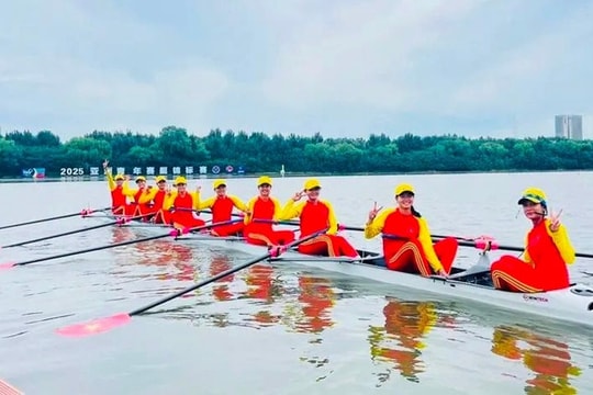 Việt Nam lần đầu đăng cai Giải vô địch Rowing châu Á 2025