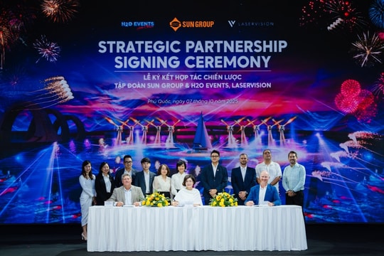 Sun Group hợp tác chiến lược với 2 nhà sản xuất show hàng đầu thế giới từ Úc