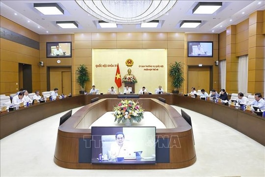 Ủy ban Thường vụ Quốc hội sẽ cho ý kiến về dự án Luật Báo chí (sửa đổi), Luật Thuế thu nhập cá nhân (sửa đổi)