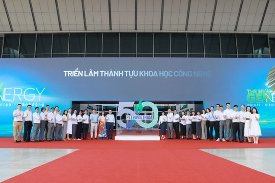 Dấu ấn tự lực và bản lĩnh của PVEP tại Triển lãm Thành tựu khoa học, công nghệ “The New Generation Energy”