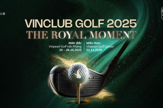 VinClub Golf 2025 chính thức khởi động với chuỗi trải nghiệm hoàng gia