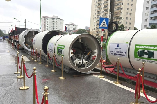 Hà Nội khởi công dự án hệ thống cống bao sông Lừ, dự kiến hoàn thành đầu quý II-2027