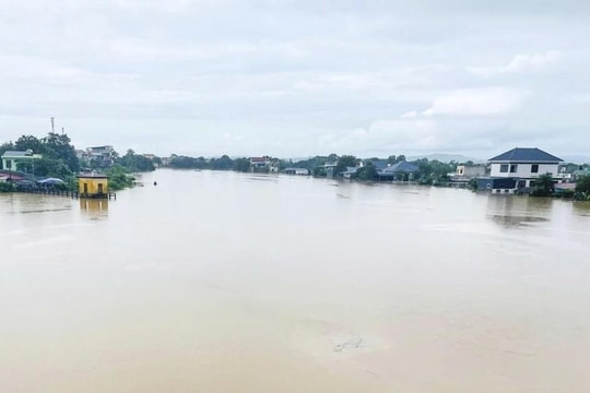 Bắc Ninh phát lệnh báo động trên các sông Cầu, Thương và Lục Nam