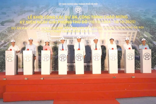 Khởi công dự án xây dựng Trường Đào tạo cán bộ Lê Hồng Phong