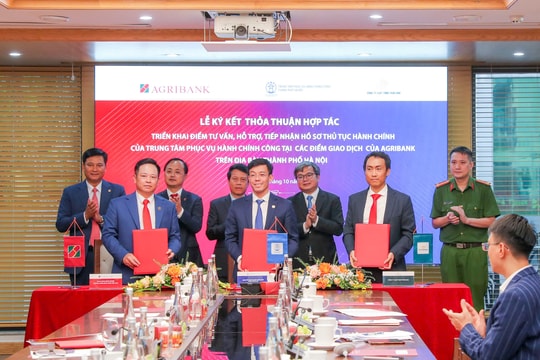 Đưa dịch vụ hành chính công đến gần dân hơn qua mạng lưới Agribank