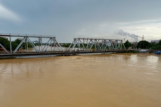 Lũ đặc biệt lớn trên sông Cầu, sông Thương