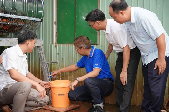 Nhựa Bình Minh và Tập đoàn SCG chung tay mang nước sạch đến người dân