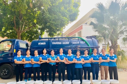Xã đảo Minh Châu (Hà Nội) Thu gom chất thải trong chăn nuôi bò, hướng tới giảm phát thải mê-tan