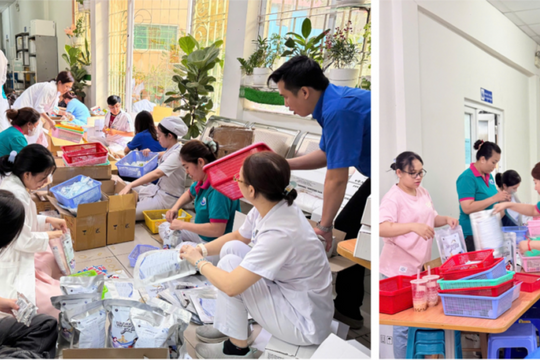 Gửi 10.000 “Túi thuốc gia đình” đến đồng bào vùng lũ