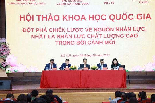 Nhân lực chất lượng cao là then chốt để xây dựng đất nước hùng cường trong kỷ nguyên mới