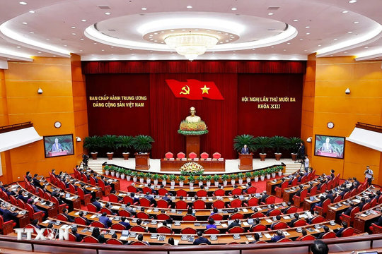 Bế mạc Hội nghị lần thứ 13 Ban Chấp hành Trung ương Đảng khóa XIII