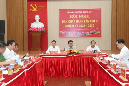 Phường Hoàng Liệt thu ngân sách nhà nước 9 tháng đạt gần 176 tỷ đồng