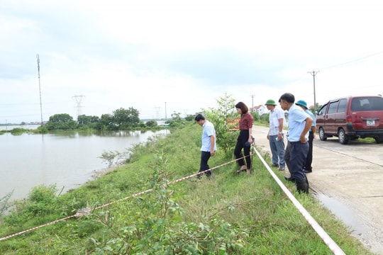 Lũ các sông Cầu, Cà Lồ vượt báo động III Sẵn sàng kích hoạt phương án bảo vệ đê trong mọi tình huống