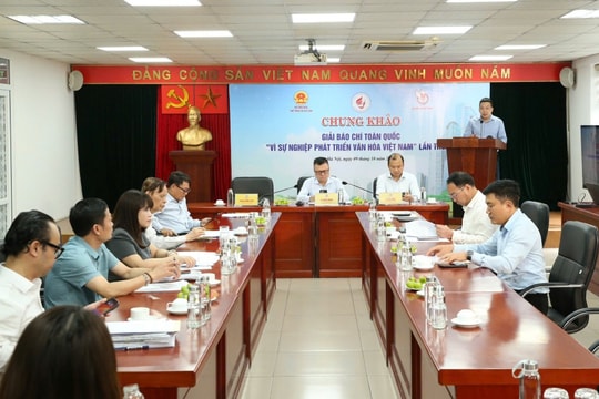 Hơn 1.000 tác phẩm tham dự Giải Báo chí toàn quốc “Vì sự nghiệp phát triển Văn hóa Việt Nam"