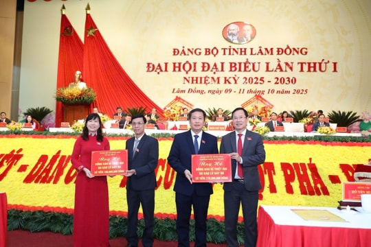 Đại hội đại biểu Đảng bộ tỉnh Lâm Đồng lần thứ I, nhiệm kì 2025 - 2030 Đại hội đại biểu Đảng bộ tỉnh Lâm Đồng lần thứ I sẵn sàng cho các phiên làm việc chính thức