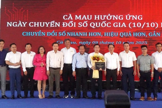 Cà Mau khẳng định quyết tâm chuyển đổi số toàn diện