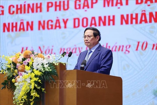 Thủ tướng bày tỏ 5 mong muốn, đề nghị doanh nghiệp và doanh nhân Việt Nam thực hiện 3 tiên phong