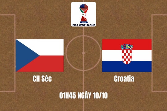 Vòng loại World Cup 2026 - CH Séc vs Croatia: Cuộc đối đầu tâm điểm