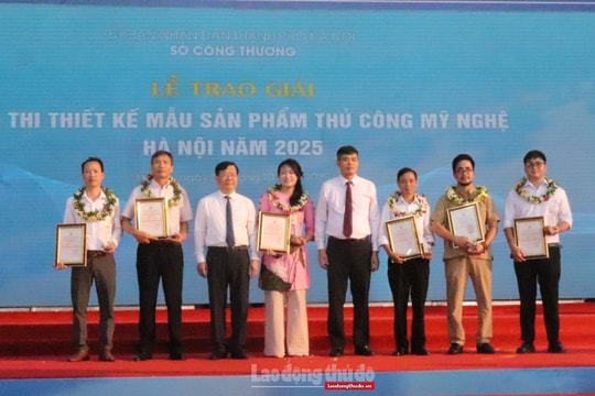 Hà Nội: Vinh danh 90 sản phẩm thủ công mỹ nghệ xuất sắc năm 2025