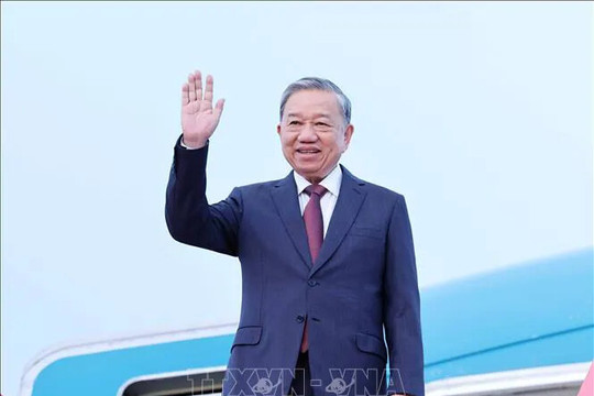 Tổng Bí thư Tô Lâm bắt đầu thăm cấp Nhà nước tới Triều Tiên