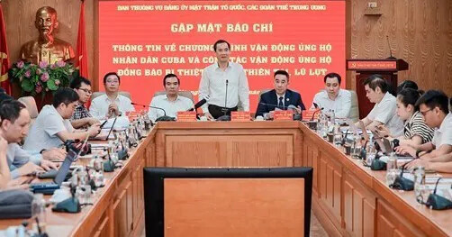 Duy trì thông tin lan tỏa năng lượng thiện nguyện, khẳng định vai trò nòng cốt của Mặt trận trong công tác vận động cứu trợ