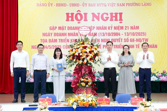 Phường Láng tháo gỡ khó khăn, đồng hành cùng hơn 3.000 doanh nghiệp