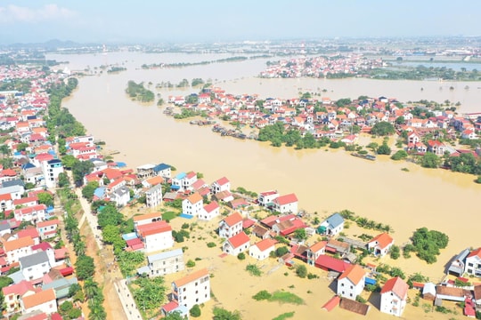 Lũ sông Cầu, sông Cà Lồ đã đạt đỉnh, bắt đầu rút