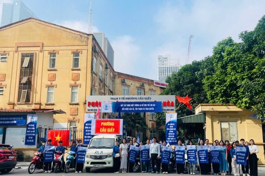 Phường Cầu Giấy (Hà Nội) Đẩy mạnh tuyên truyền hưởng ứng Ngày Quốc tế Trẻ em gái 11/10